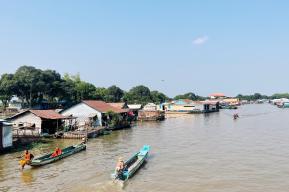 Tonle Sap Biosphere Reserve Coordination Committee Conducted the Field Mission to Prek Toal Core Area