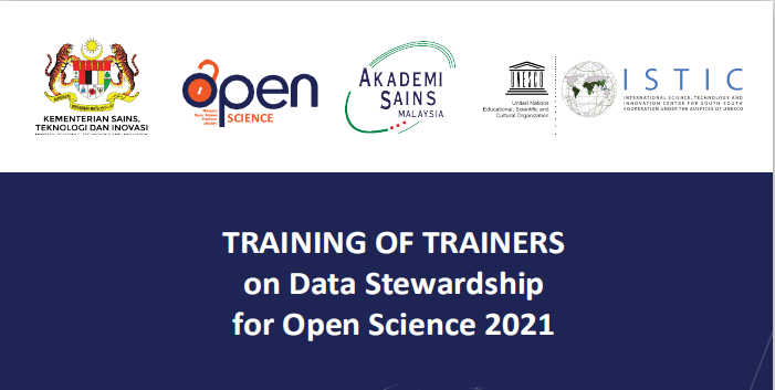 TRAINING OF TRAINERS on Data Stewardship for Open Science 2021